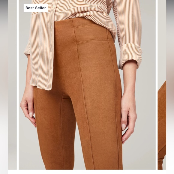 Nwt spanx faux suede leggings - Picture 7 of 10